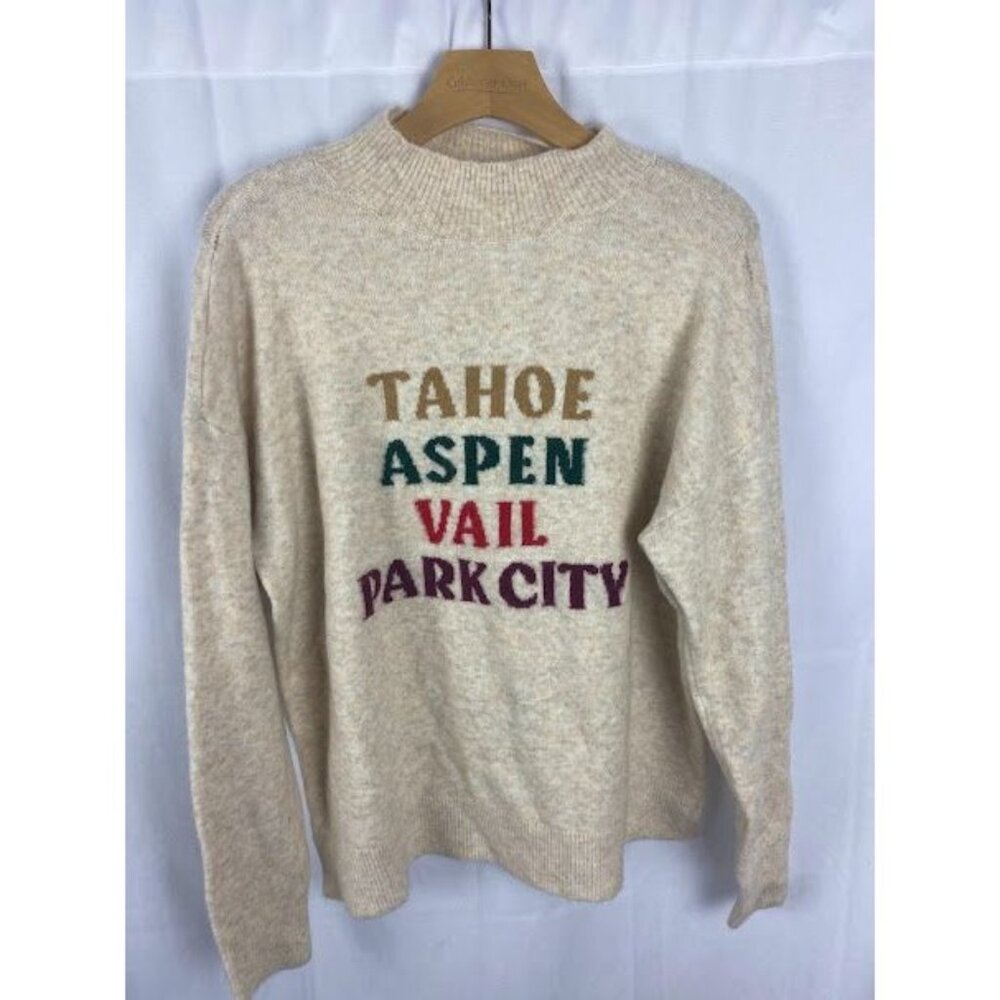 Lou & Grey Tahoe, Aspen,‎ Vail Park City  Pull Over Sweater  Women's Small.